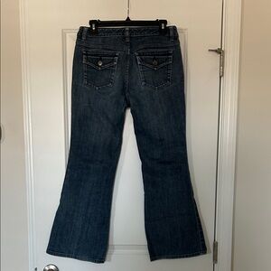 The Limited Dark Blue Flare Jeans